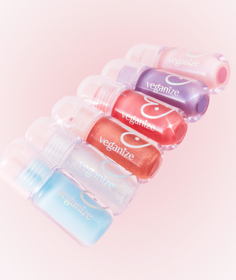 Self Beauty Veganize 4D Jewel Shine Lip Oil Pearl Gloss(6colors) - Vegan Cruelty Free - Imagen 4