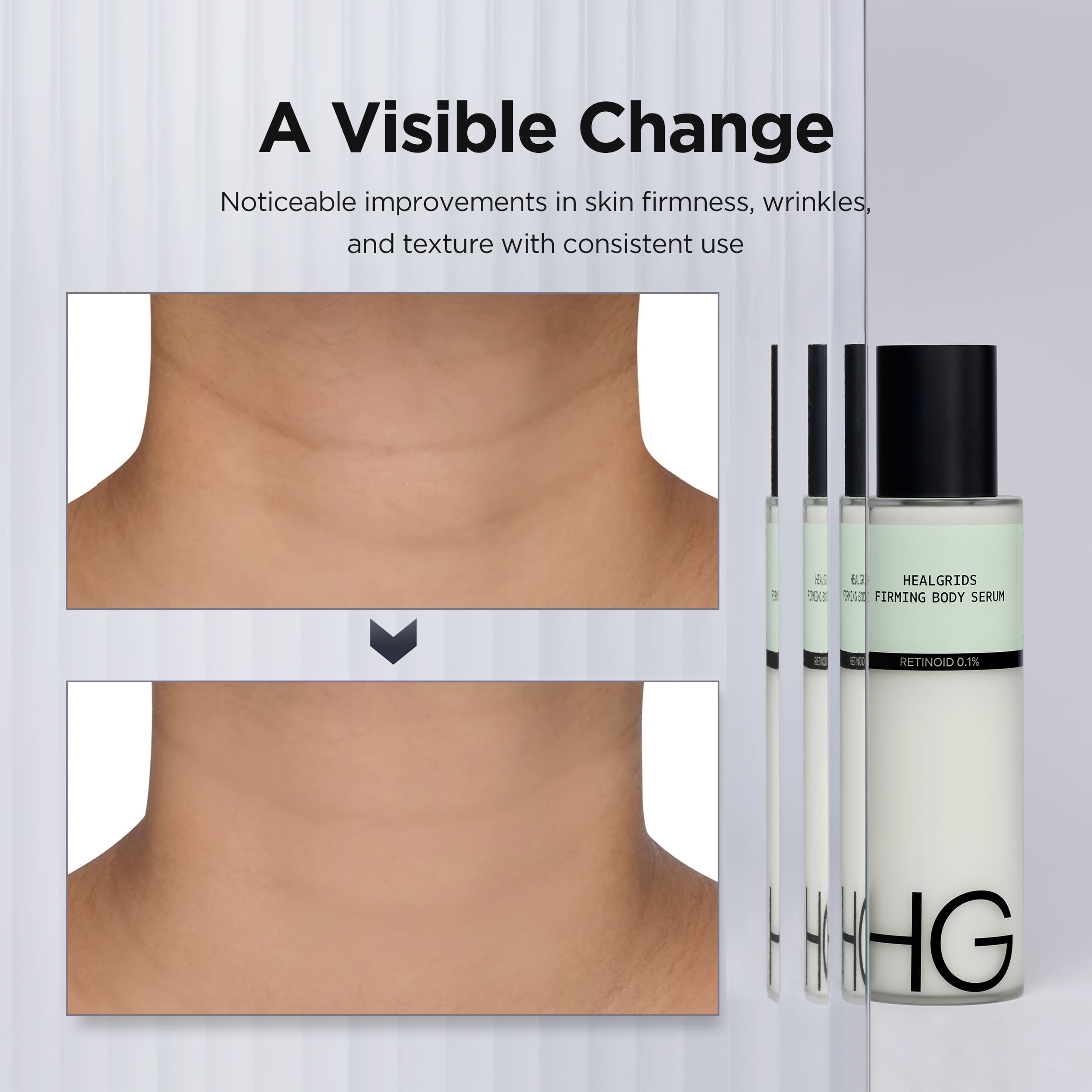 Retinoid 0.1% firming body serum - Imagen 4